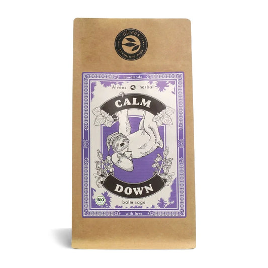 Calm Down Økologisk Te, 100g - Citronmelisse & Salvie